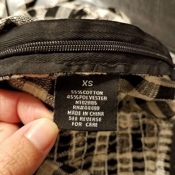 Tinsel Gingham Smocked Corset Tank - Picture 7 of 8